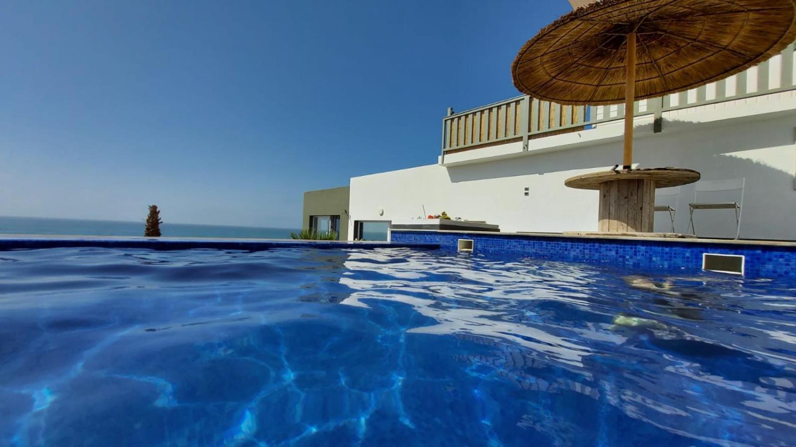 2 Bungalows Avec Vue Sur Mer Et Piscine Partagee ワリディア エクステリア 写真